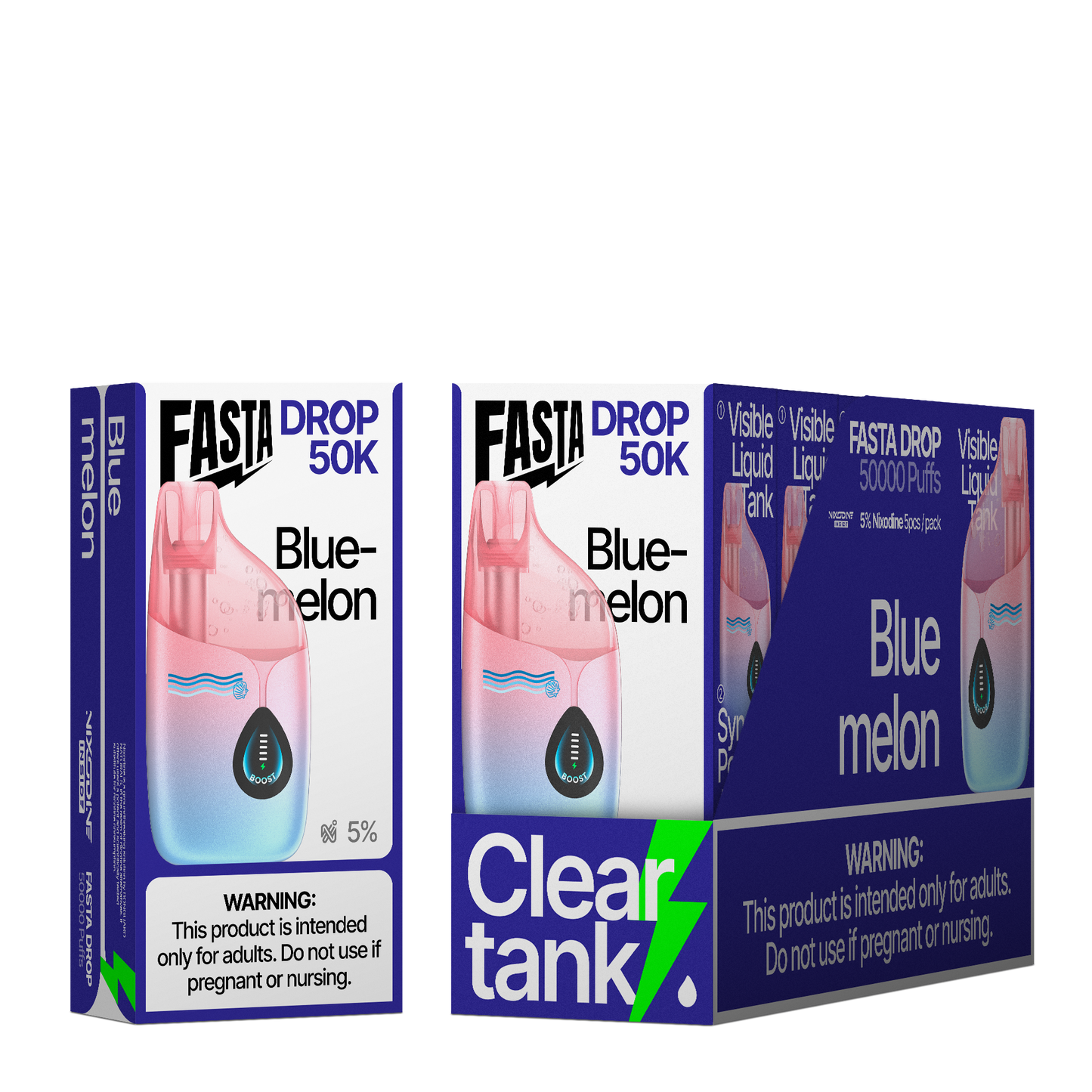 Fasta Drop 50K Disposable 25mL (5/pack)