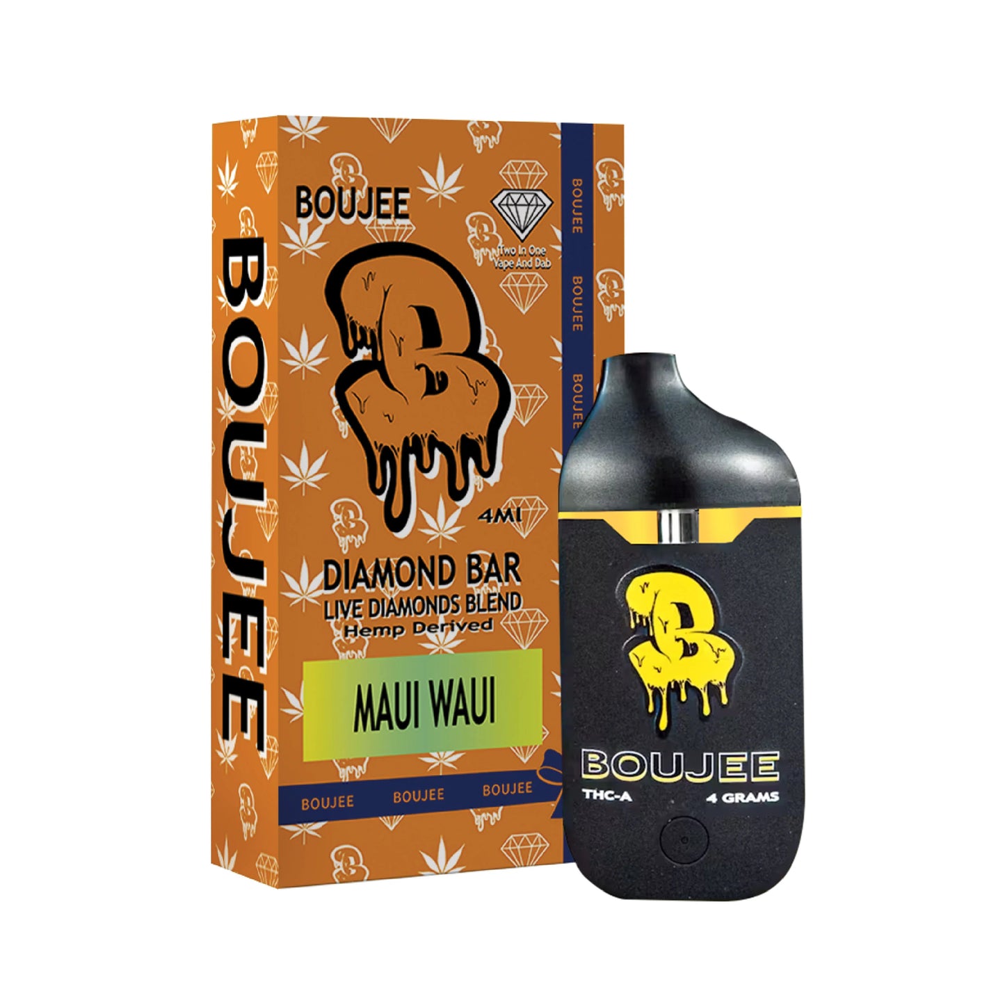 Boujee THC-A Diamond Bar Disposable 4g (5/Pack) [DROPSHIP]