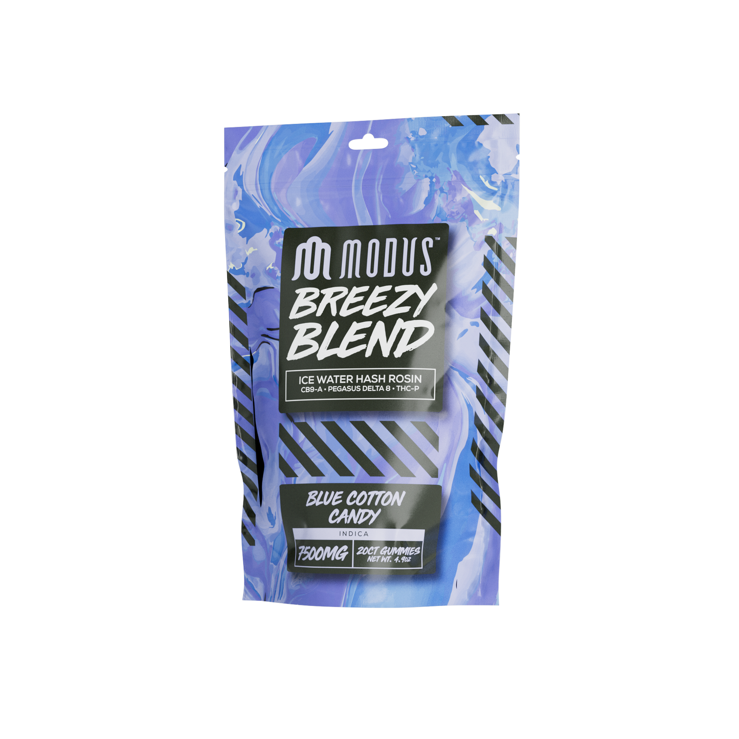 Modus Breezy Blend Ice Water Hash Rosin Gummies 20ct 7500mg (SINGLE) [DROPSHIP]
