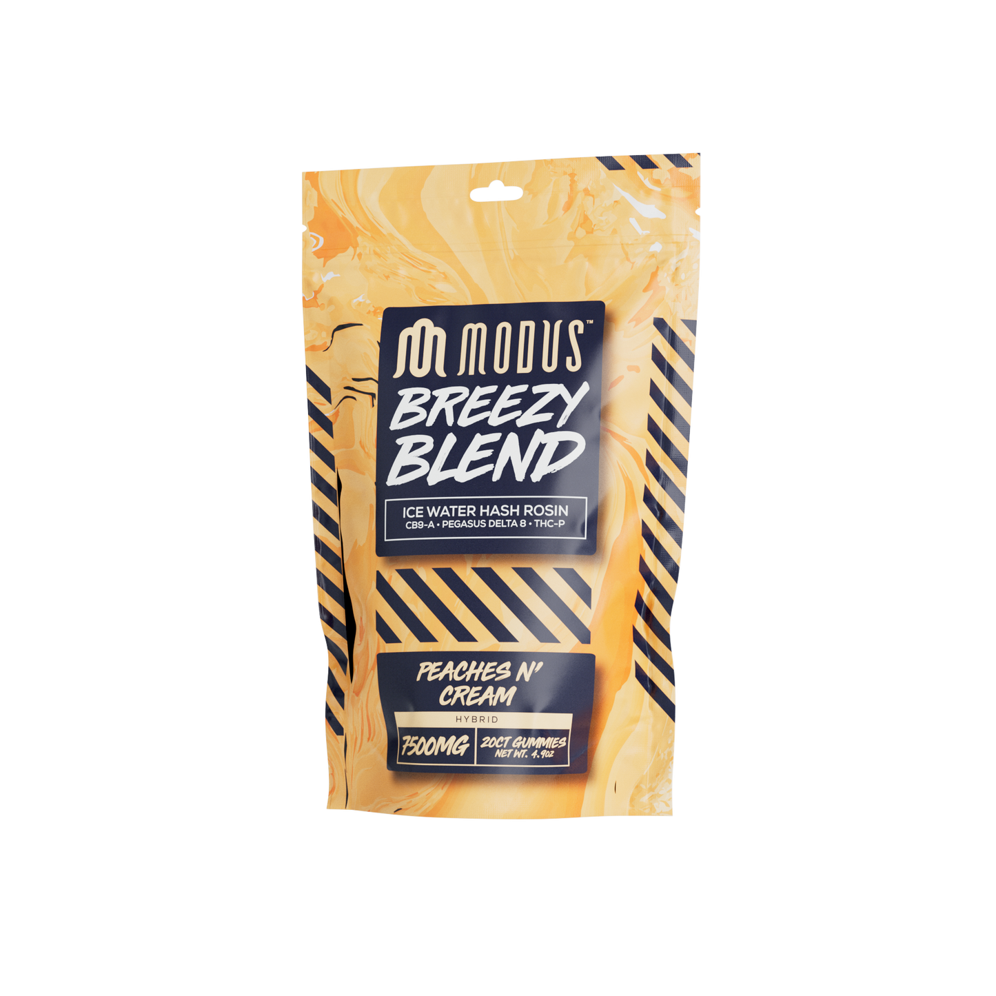 Modus Breezy Blend Ice Water Hash Rosin Gummies 20ct 7500mg (SINGLE) [DROPSHIP]