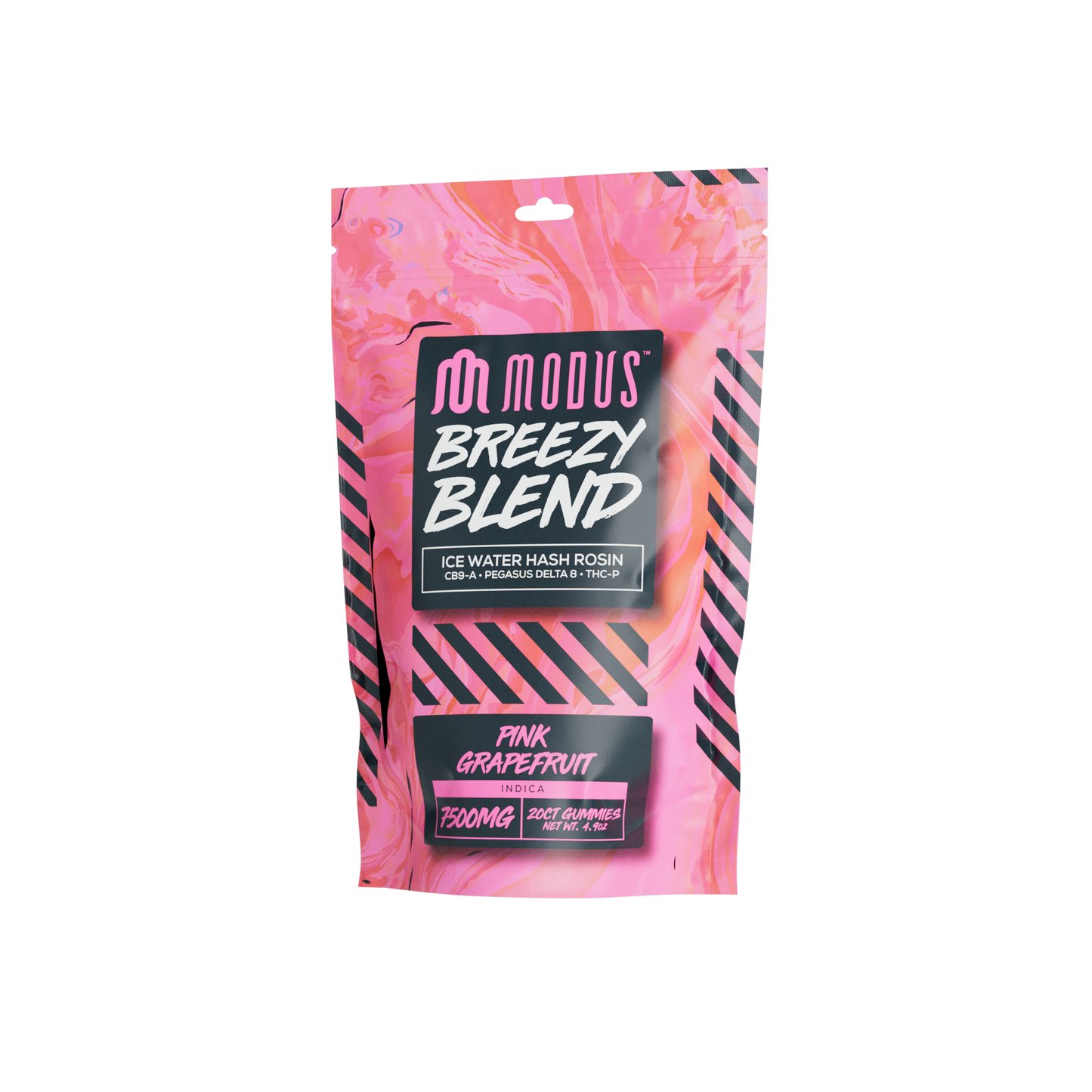 Modus Breezy Blend Ice Water Hash Rosin Gummies 20ct 7500mg (SINGLE) [DROPSHIP]