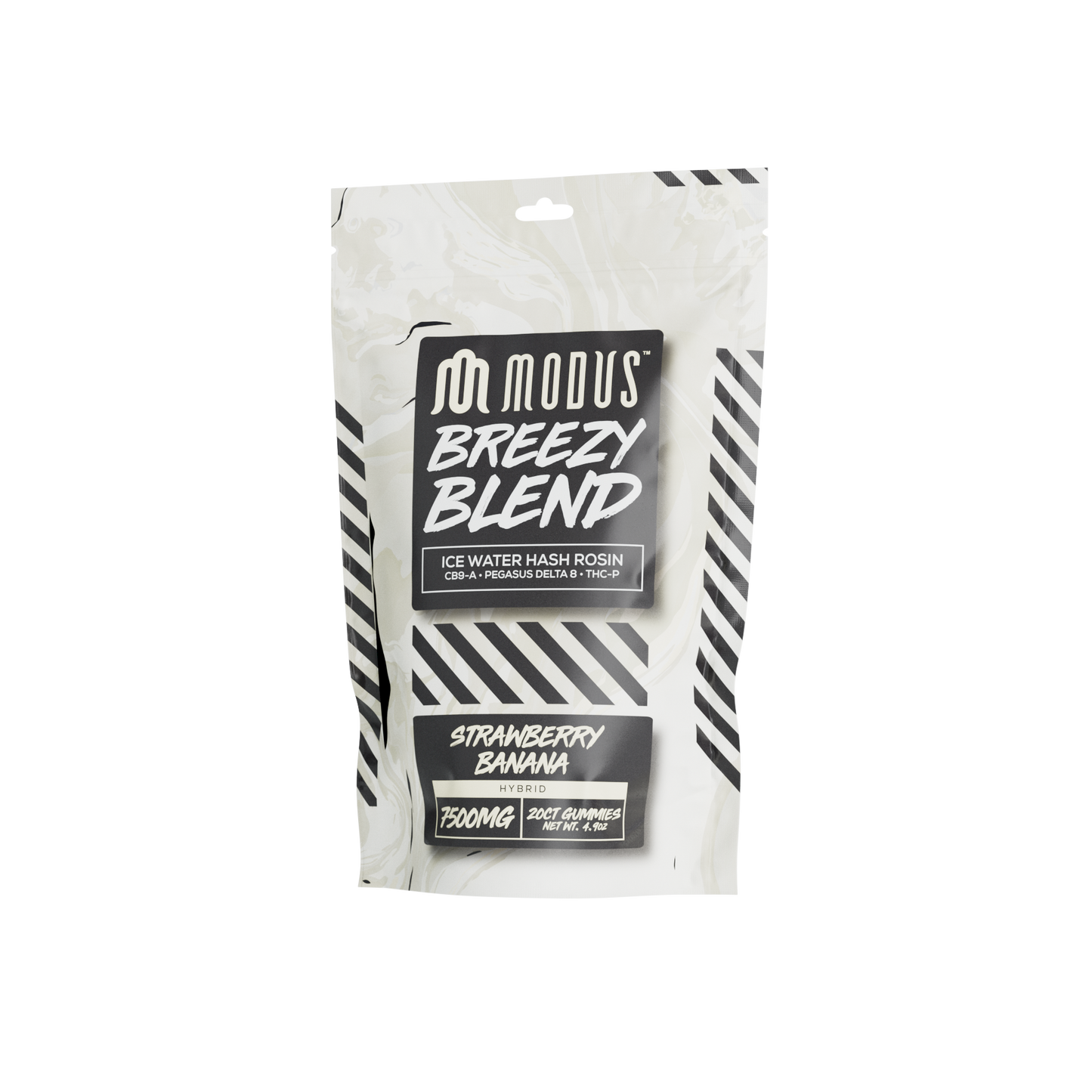 Modus Breezy Blend Ice Water Hash Rosin Gummies 20ct 7500mg (SINGLE) [DROPSHIP]