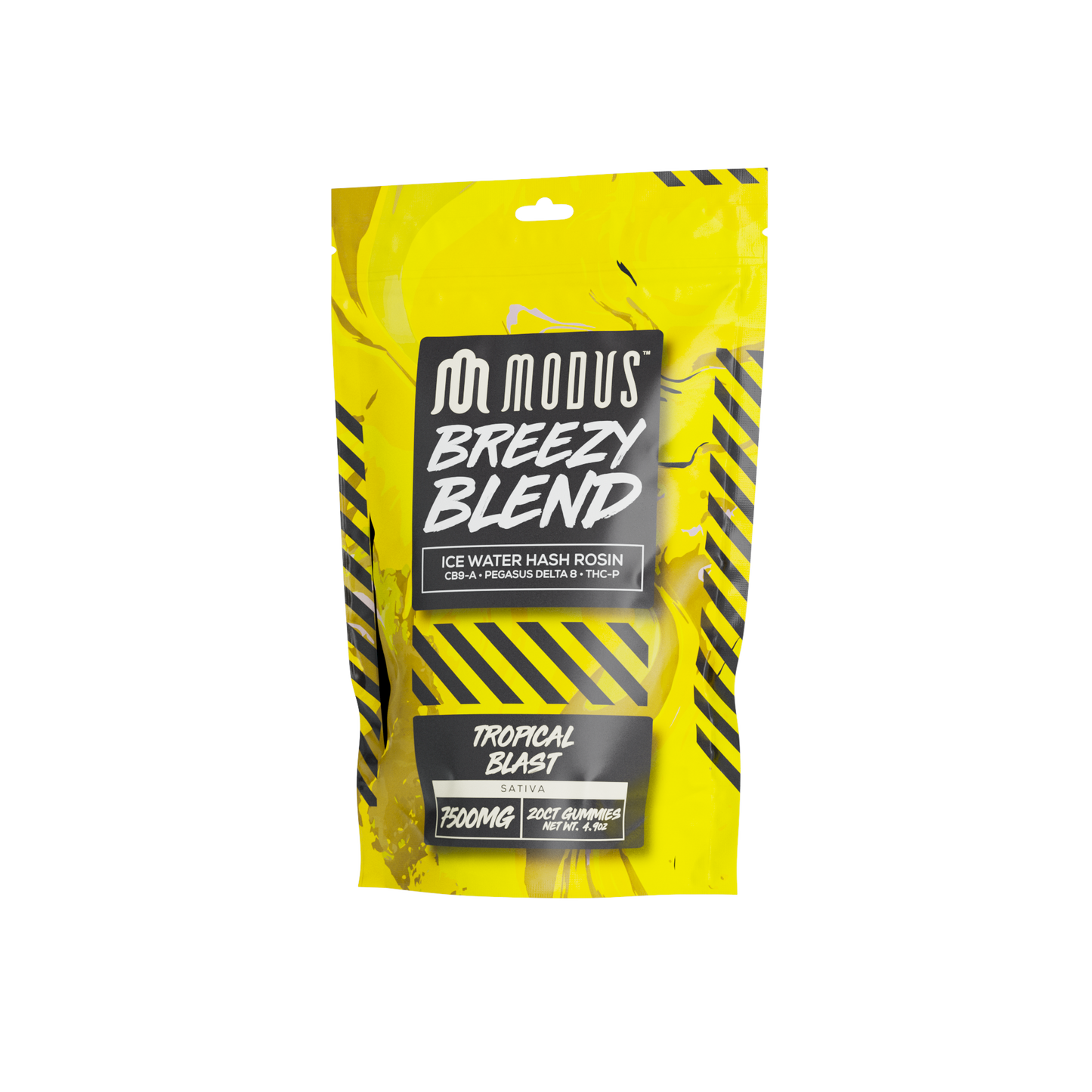 Modus Breezy Blend Ice Water Hash Rosin Gummies 20ct 7500mg (SINGLE) [DROPSHIP]