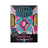 Domewrecker THC-A Liquid Diamonds Cartridge 2g 2ct (5/pack) [DROPSHIP]