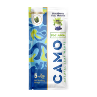 Camo x Pod Juice Natural Leaf Wraps 5ct (25/pack)