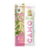 Camo x Pod Juice Natural Leaf Wraps 5ct (25/pack)