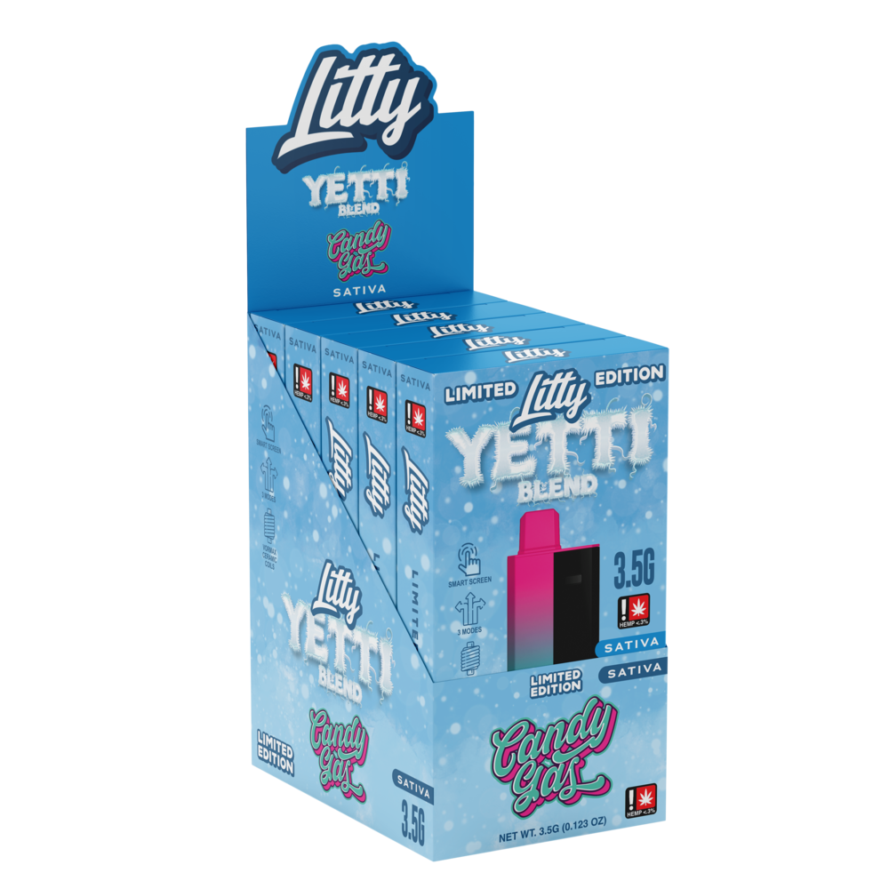Litty Yetti Blend THC-P Disposable 3.5g (5/Pack) [DROPSHIP]