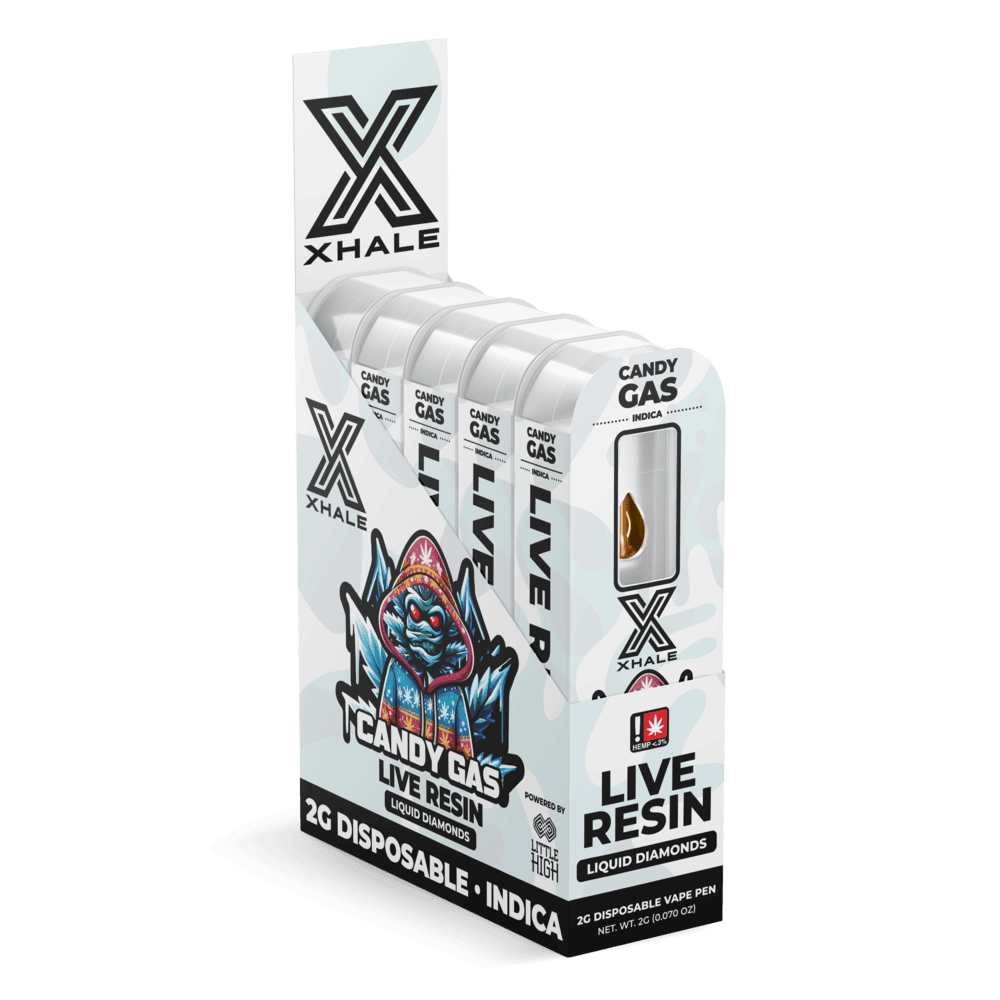 Xhale THC-A Live Resin Disposable 2g (5/Pack) [DROPSHIP]
