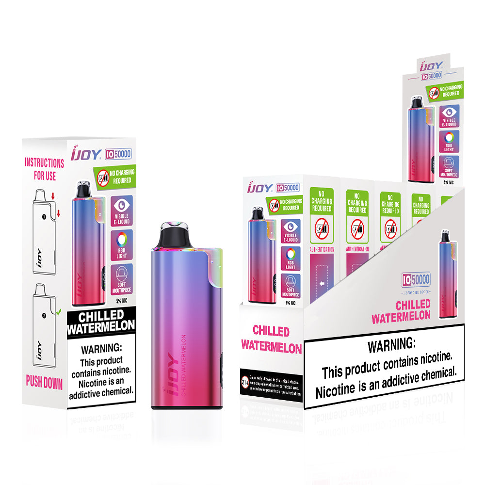 iJoy IO 50K Disposable 18mL 50mg (5/pack)