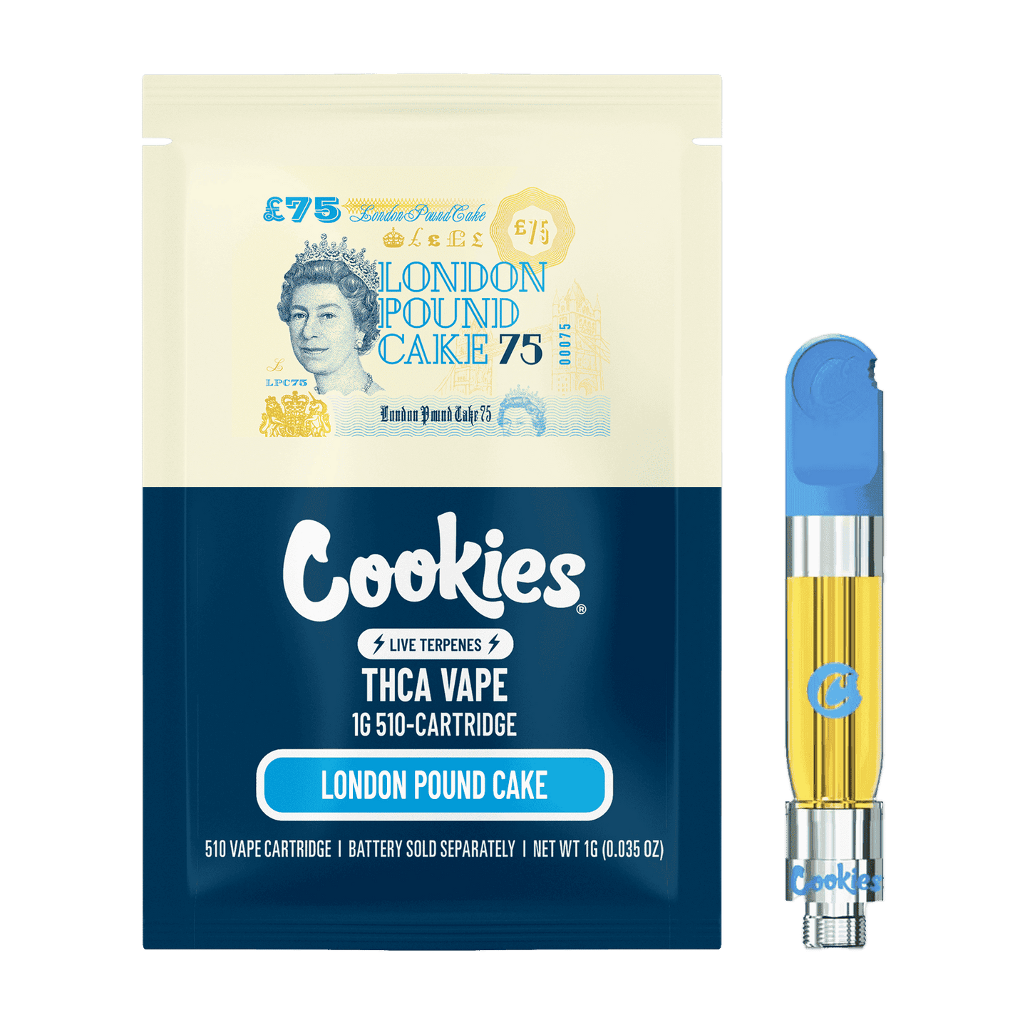 Cookies THC-A Cartridge 1g (SINGLE)