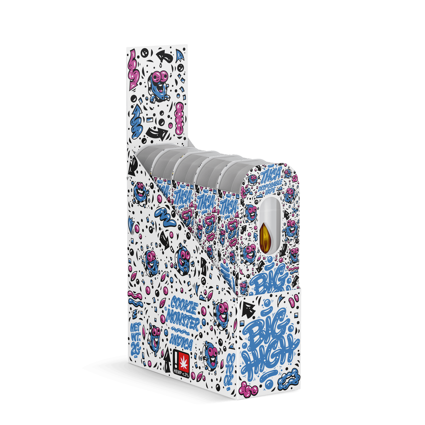 Big High THC-A Disposable 2g (5/Pack) [DROPSHIP]