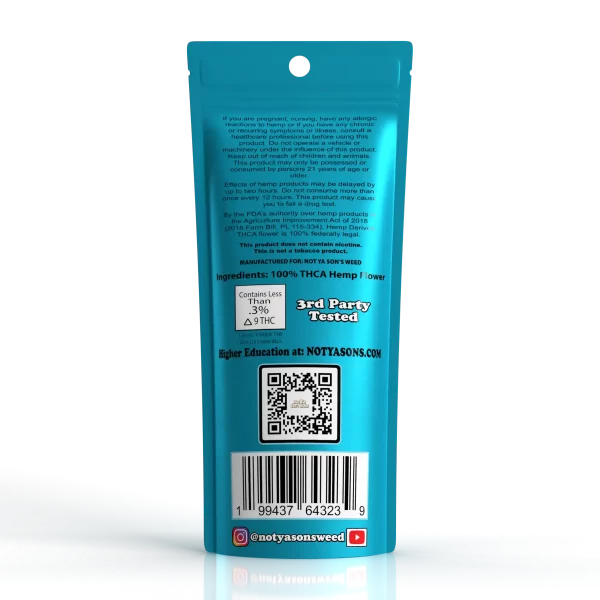 Not Ya Son's Weed THCA Blunt 2ct (10/pack)