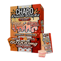 Chapo Blanco Double Stacks THC-P Gummies 2000mg 2ct (30/Pack) [DROPSHIP]