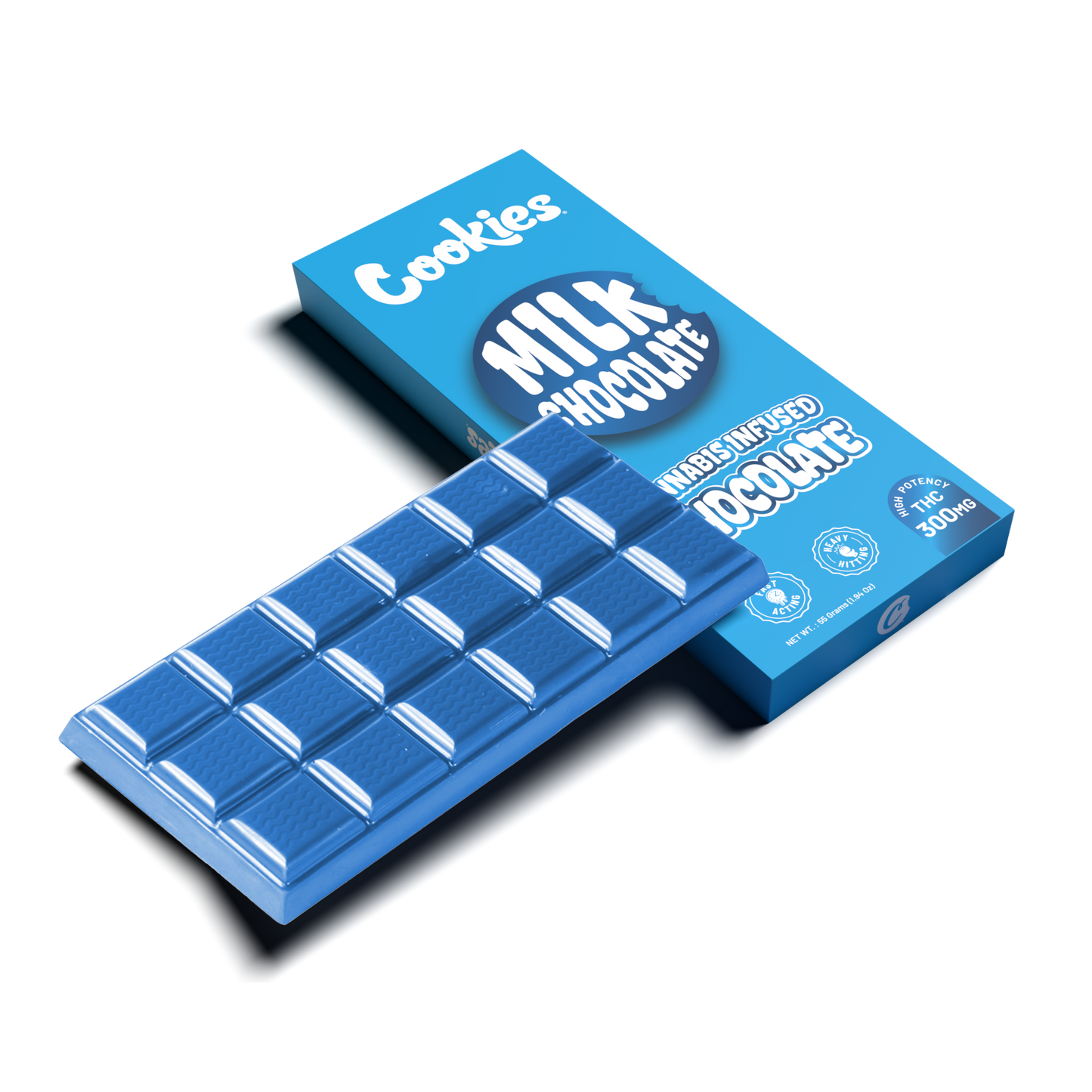 Cookies Chocolate Bar 300mg (10/pack)