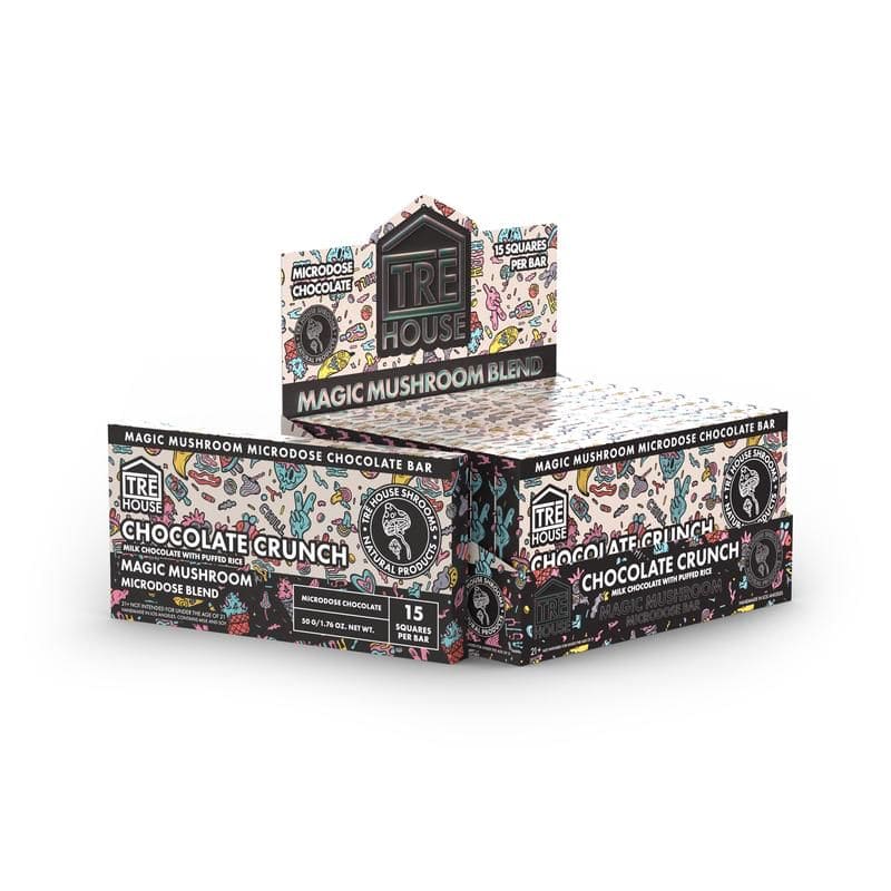 TRE House Magic Mushroom Chocolate Bar 50g (10/Pack) [DROPSHIP]