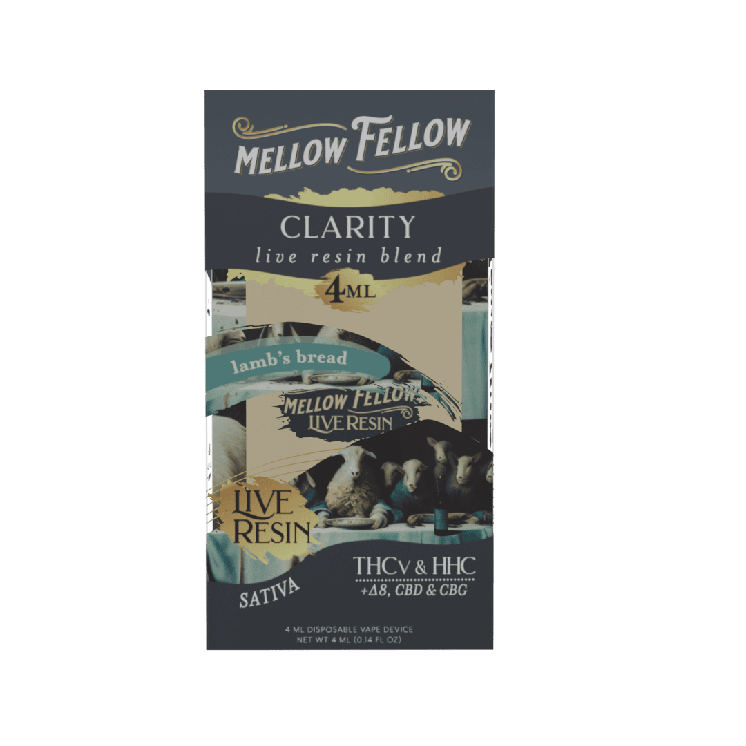 Mellow Fellow Live Resin Disposable 4g (6/pack) [DROPSHIP]