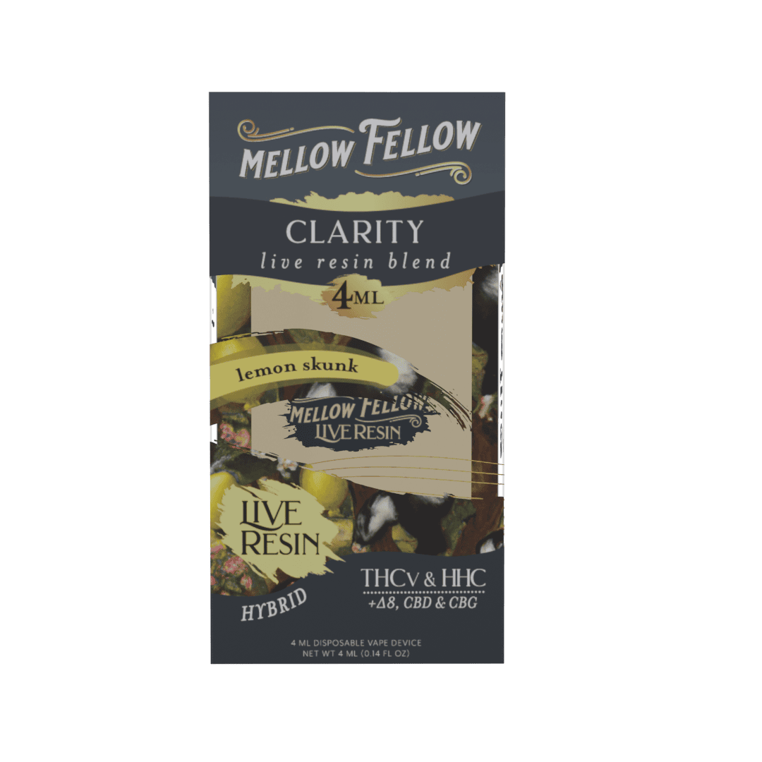 Mellow Fellow Live Resin Disposable 4g (6/pack) [DROPSHIP]