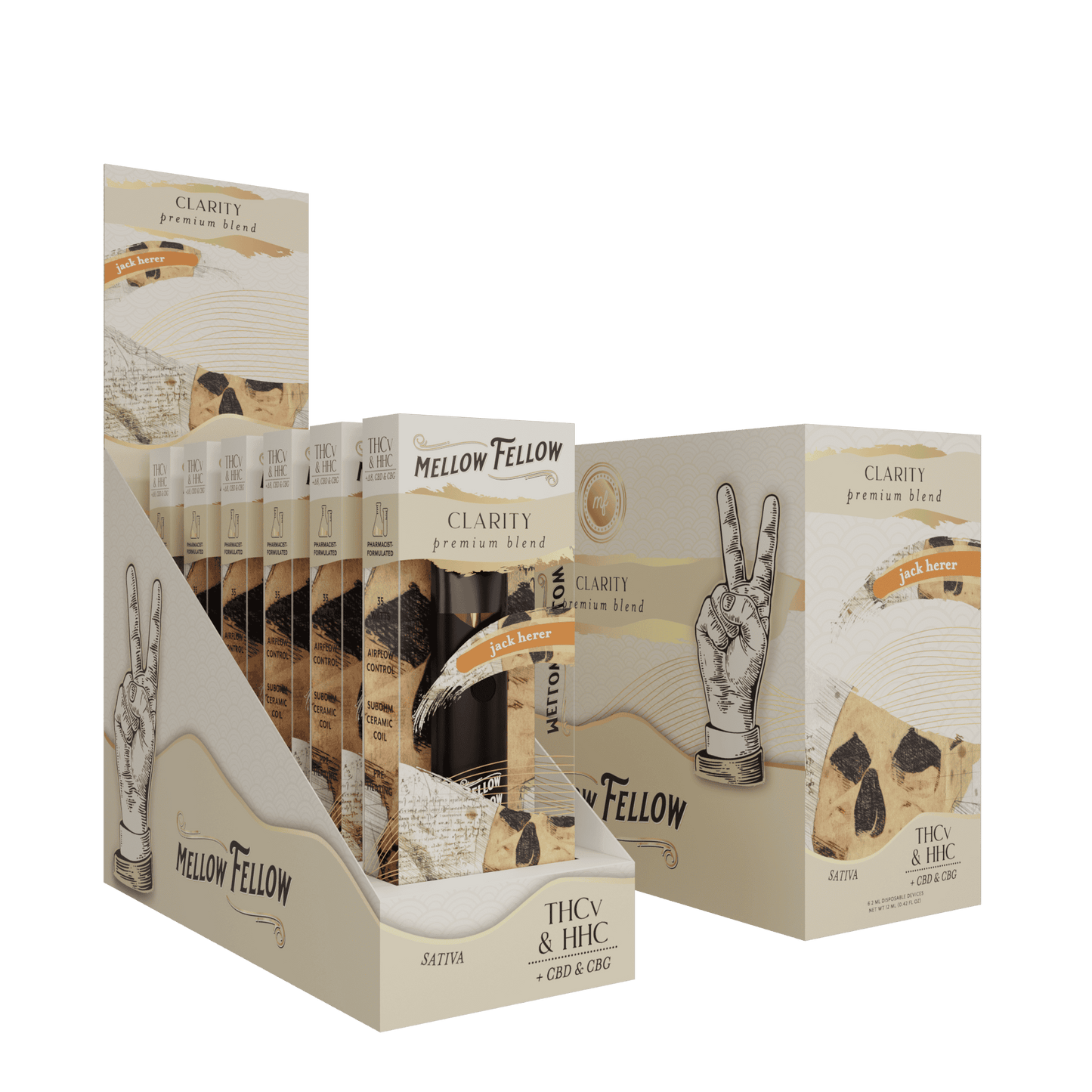 Mellow Fellow Premium Disposable 2g (6/pack) [DROPSHIP]