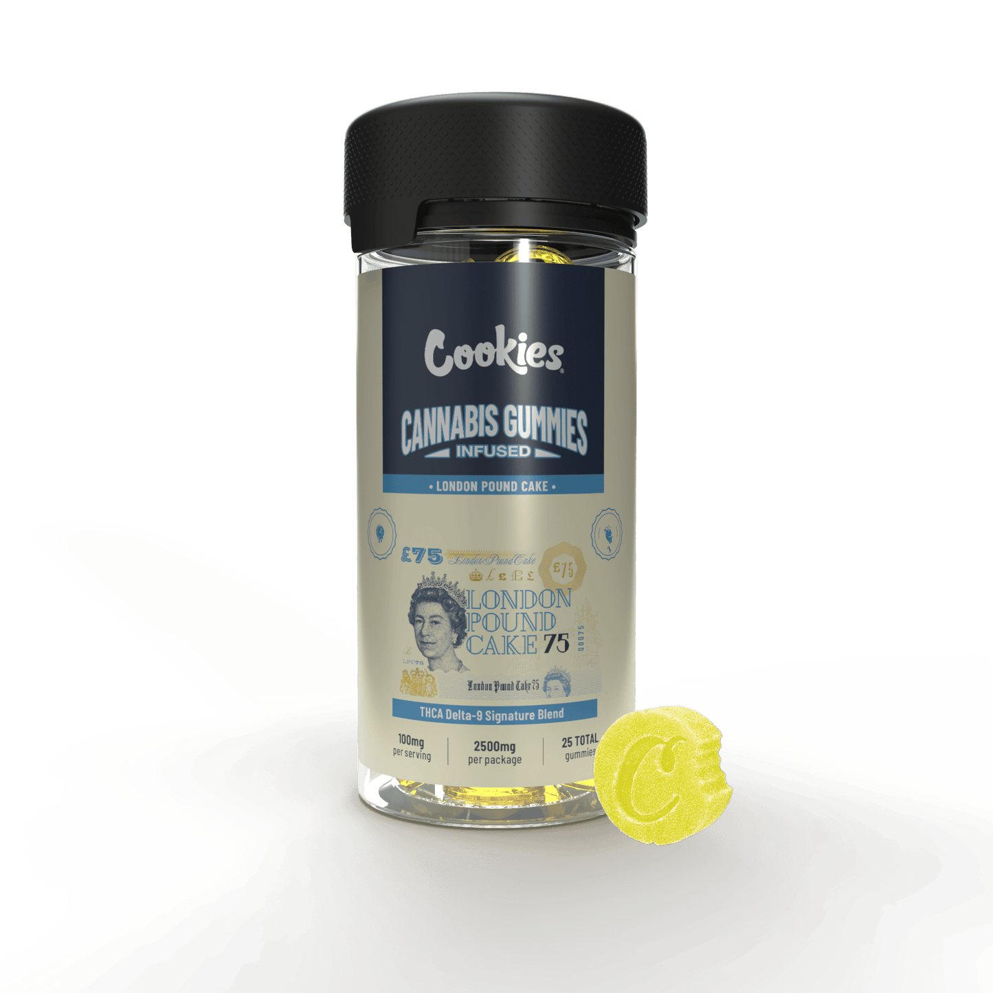 Cookies Cannabis THC-A Gummies 2500mg 25ct (SINGLE)