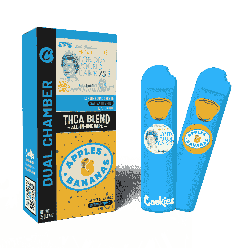 Cookies Dual Chamber THC-A Disposable 2g (SINGLE)