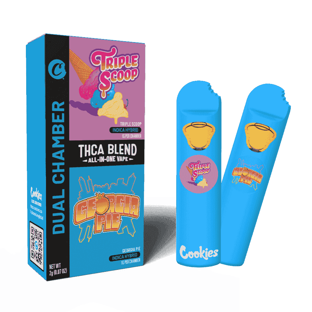 Cookies Dual Chamber THC-A Disposable 2g (SINGLE)