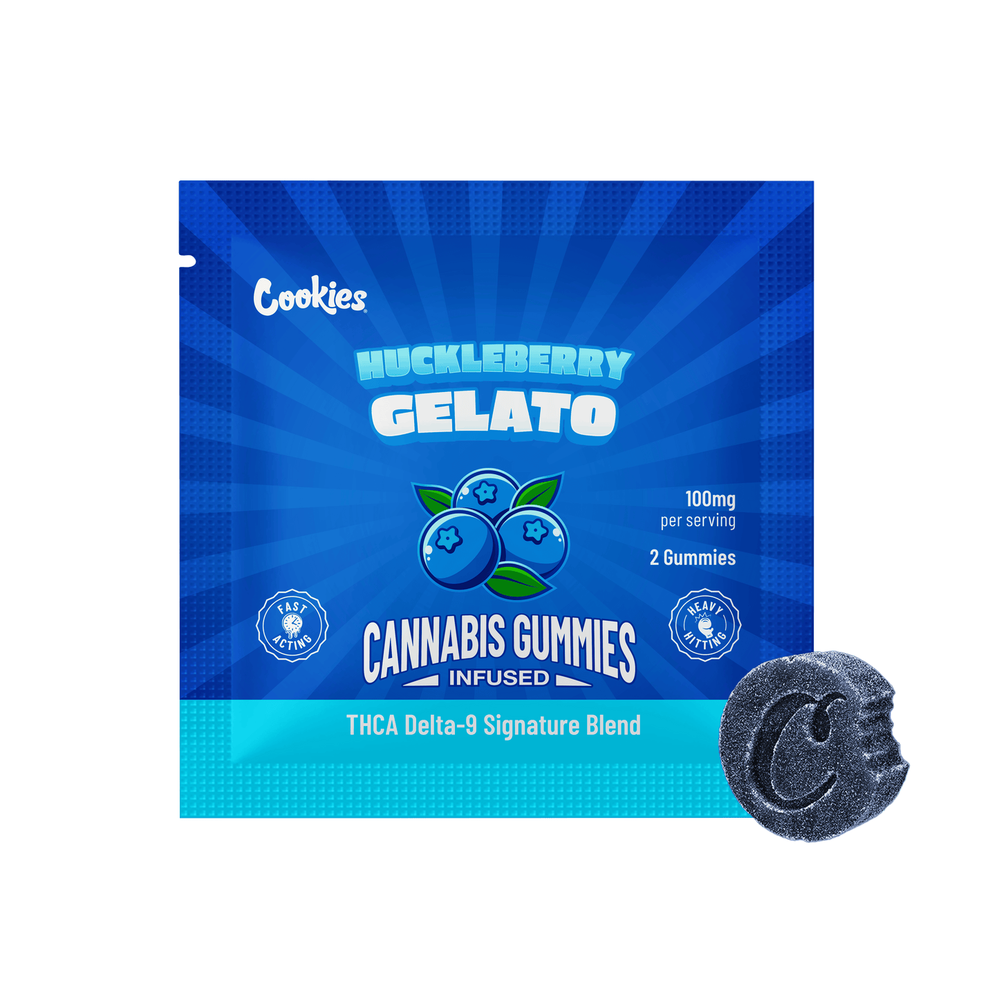 Cookies THC-A Gummies 200mg 2ct (30/pack)