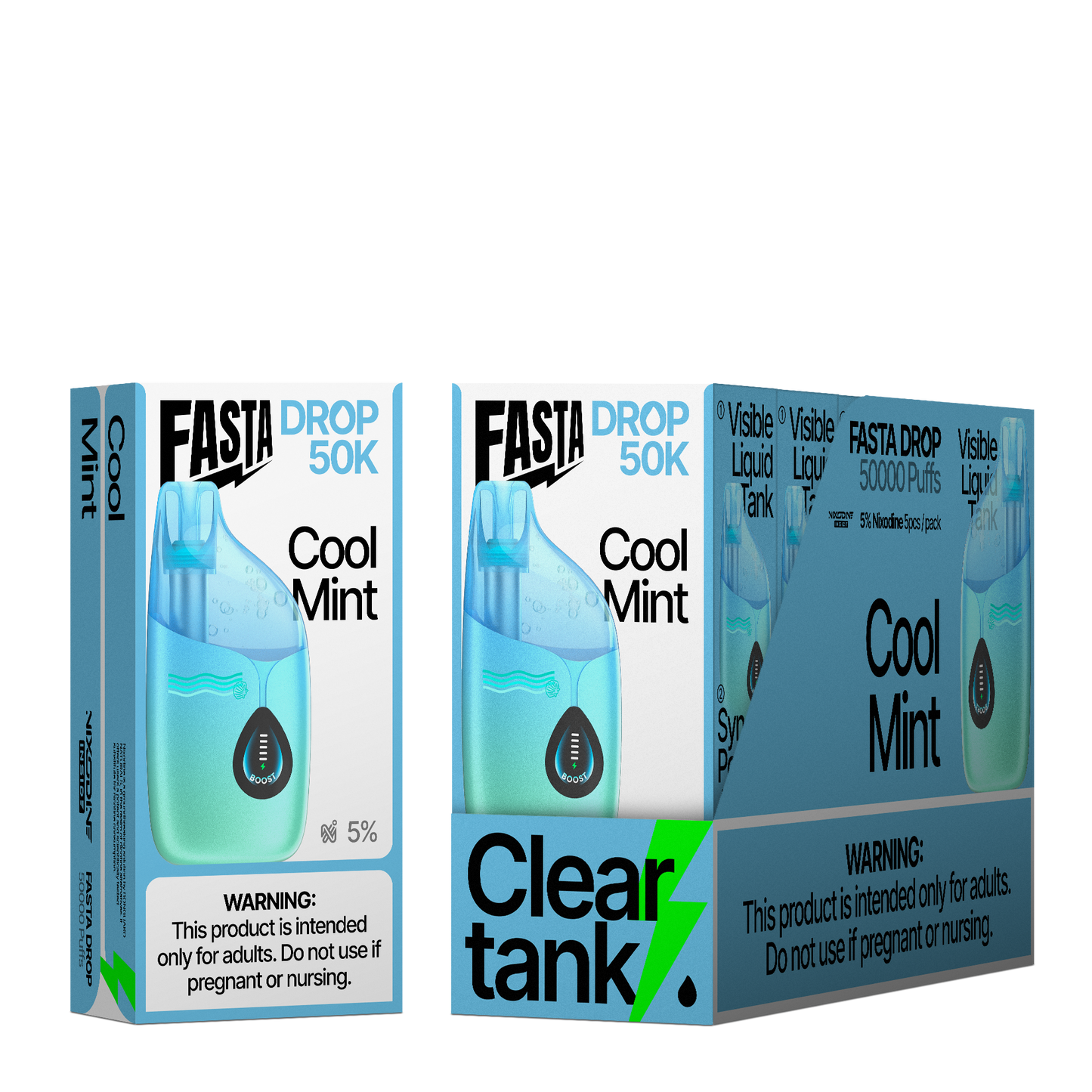 Fasta Drop 50K Disposable 25mL (5/pack)