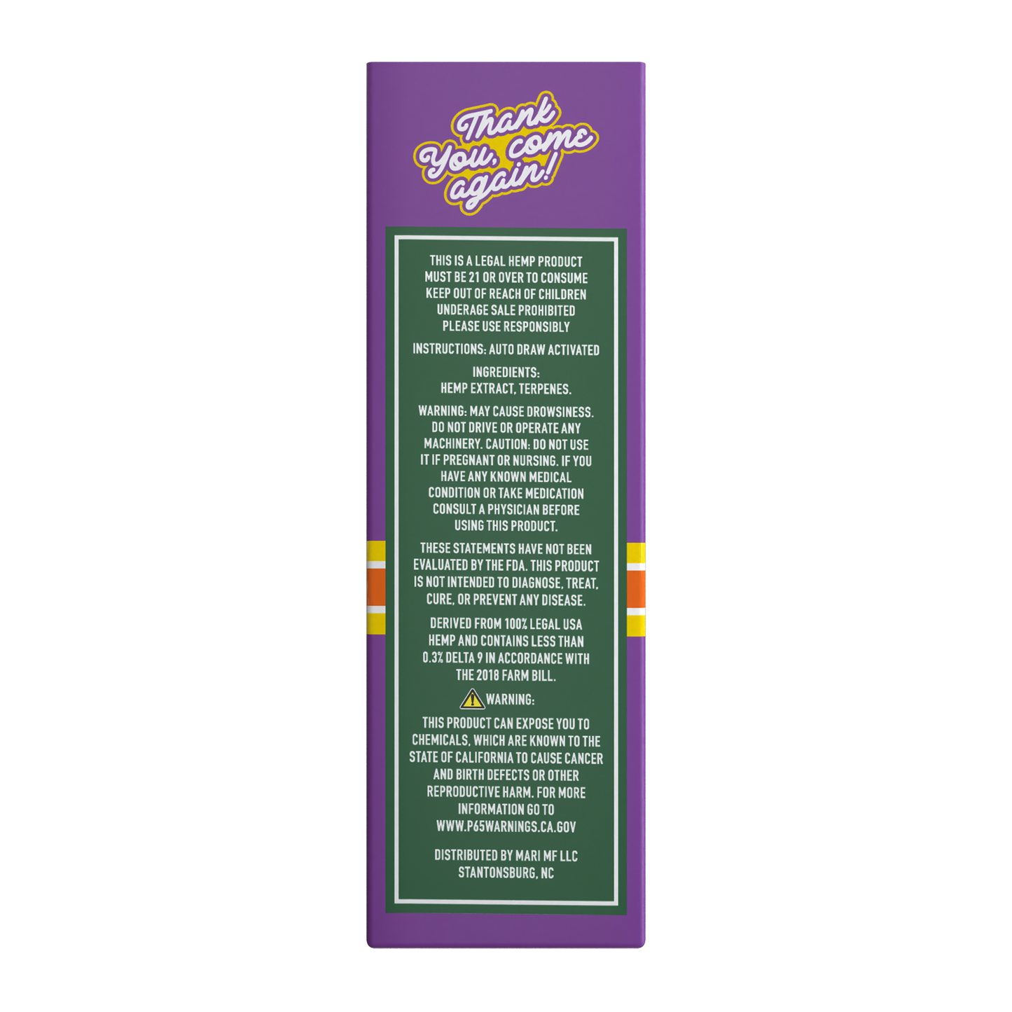 Hidden Hills $14.99 Pre Priced Mini Mart Bar Sweet Treatz Disposable 1g (5/pack)