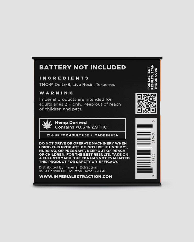 Imperial Cartridge THCP 1g (6/pack) [DROPSHIP]