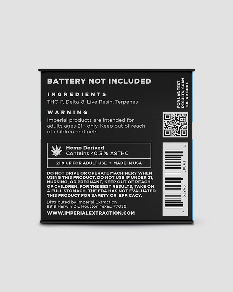 Imperial Cartridge THCP 1g (6/pack) [DROPSHIP]