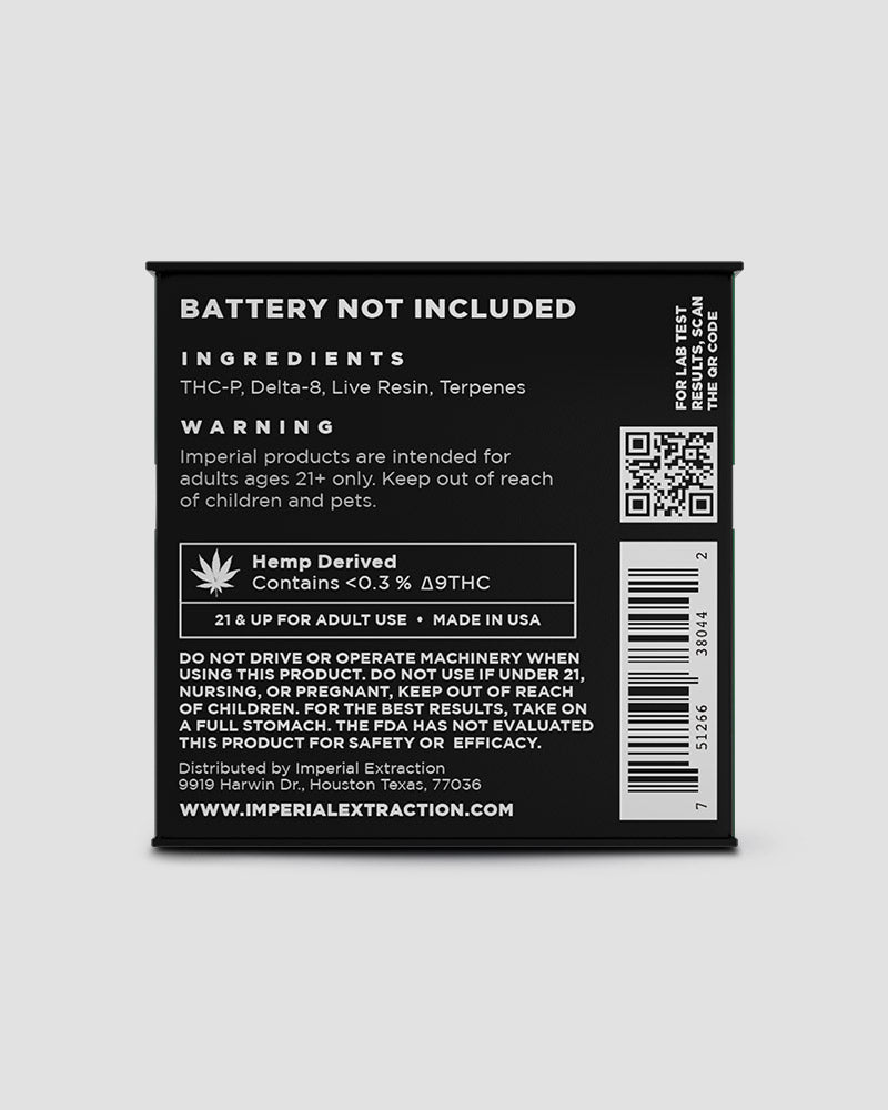 Imperial Cartridge THCP 1g (6/pack) [DROPSHIP]