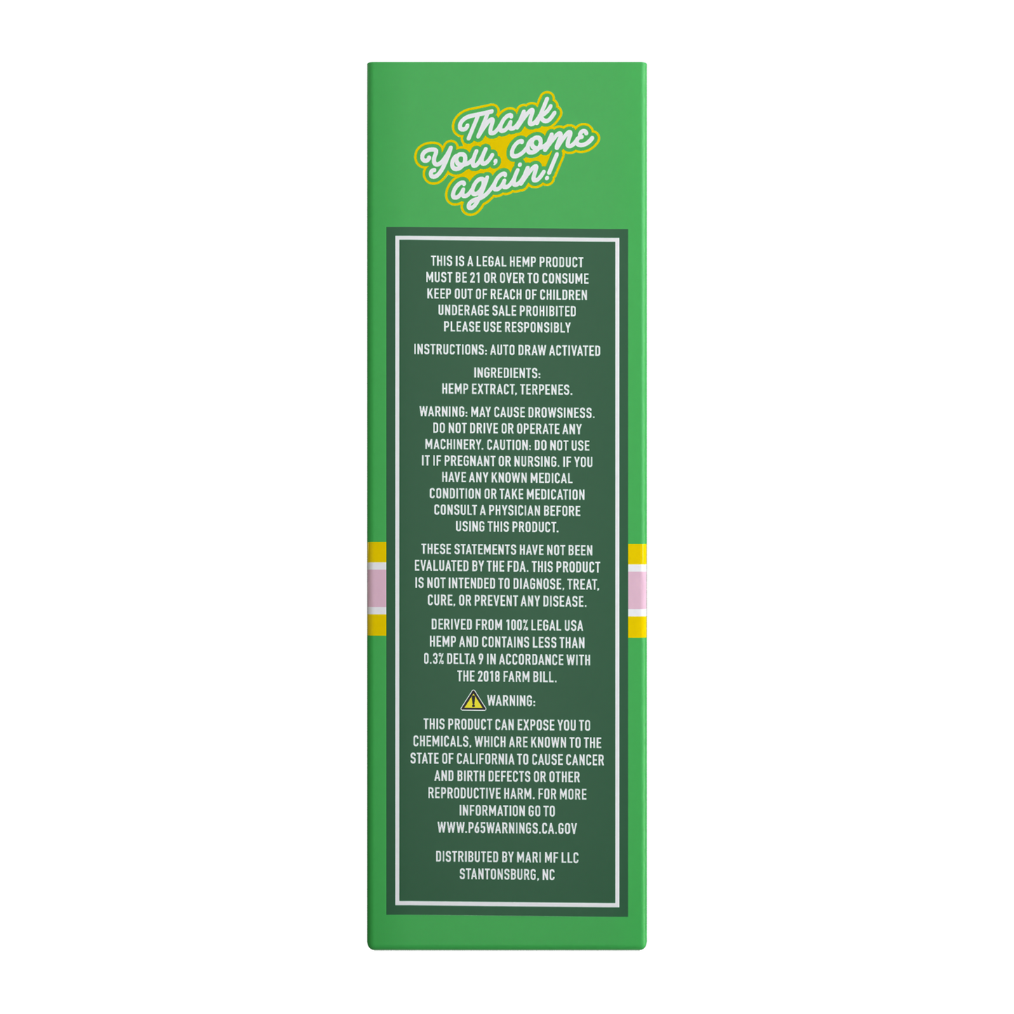 Hidden Hills $14.99 Pre Priced Mini Mart Bar Sweet Treatz Disposable 1g (5/pack)