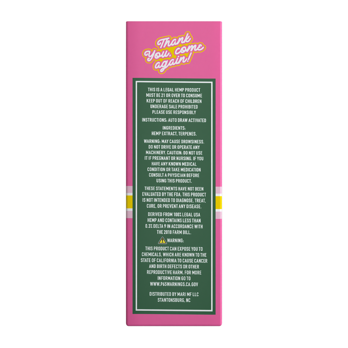 Hidden Hills $14.99 Pre Priced Mini Mart Bar Sweet Treatz Disposable 1g (5/pack)