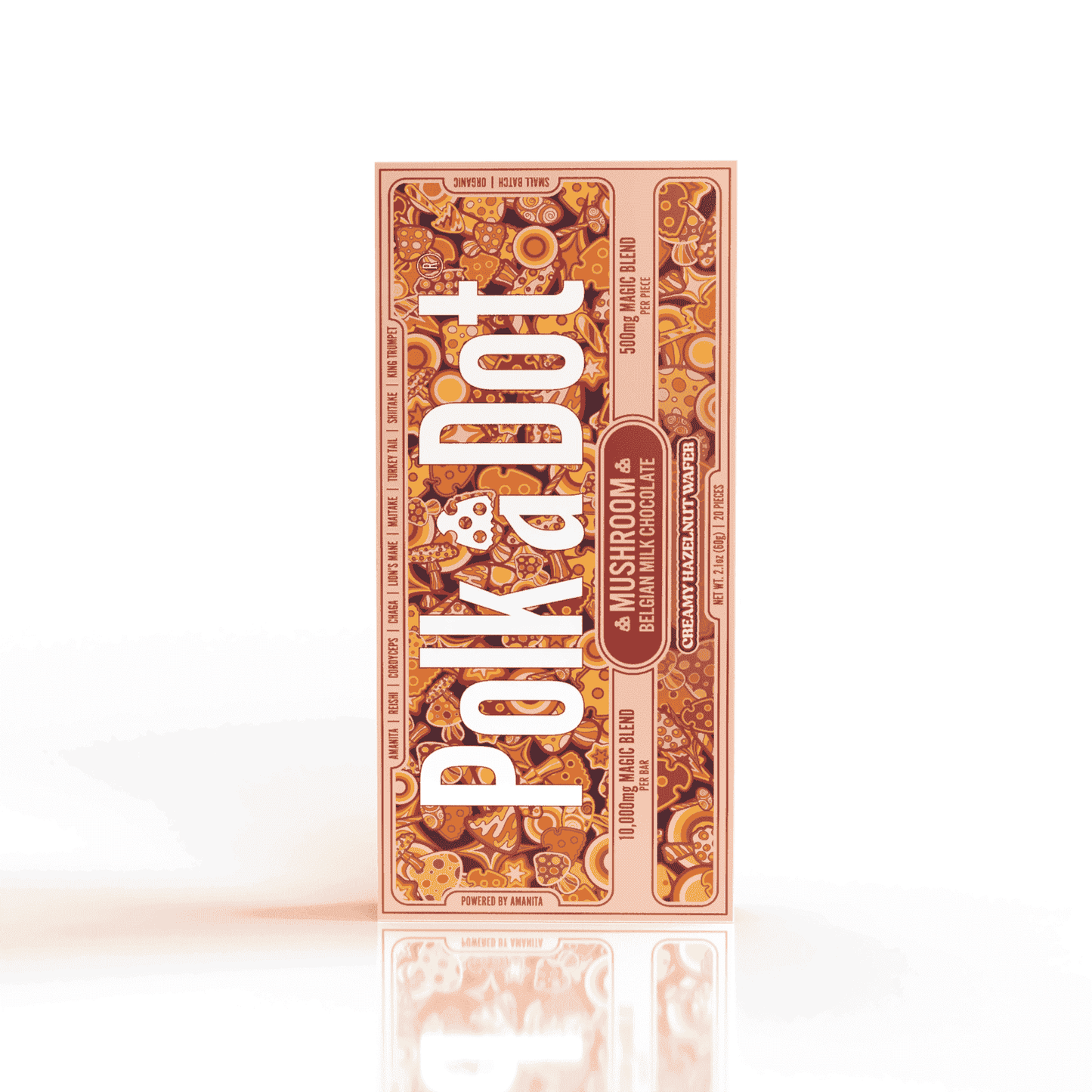 Polkadot Amanita Chocolate Bar 10000mg (10/pack)