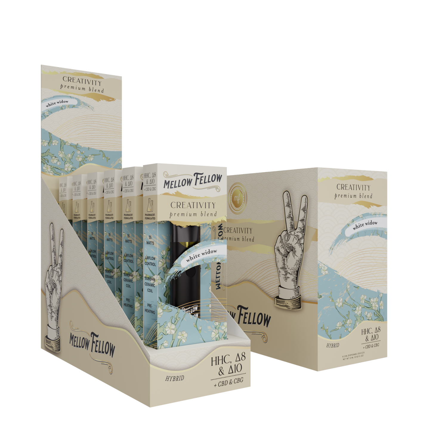 Mellow Fellow Premium Disposable 2g (6/pack) [DROPSHIP]