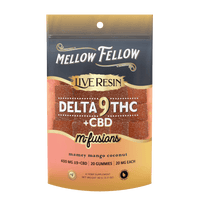 Mellow Fellow D9 Live Resin Edible 400mg (6/pack) [DROPSHIP]