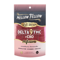 Mellow Fellow D9 Live Resin Edible 400mg (6/pack) [DROPSHIP]