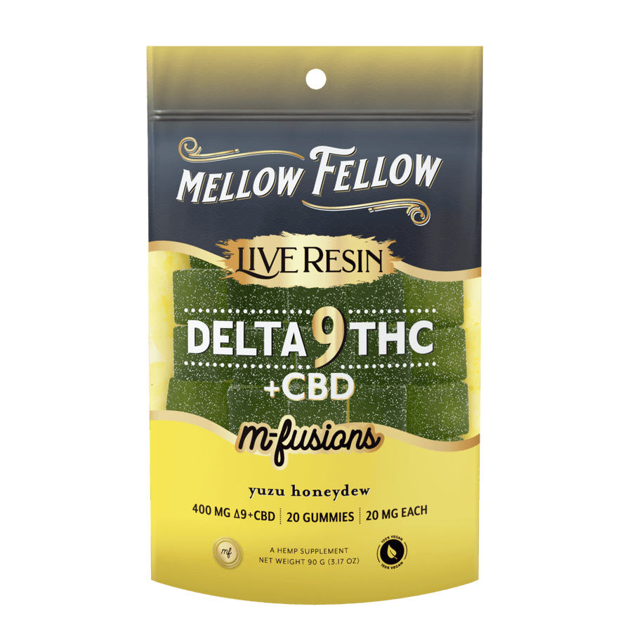 Mellow Fellow D9 Live Resin Edible 400mg (6/pack) [DROPSHIP]