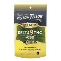 Mellow Fellow D9 Live Resin Edible 400mg (6/pack) [DROPSHIP]