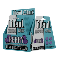 Blend. Pseudoindoxyl & 7-Hydroxymitragynine Chewable Tablets 40mg 4ct (5/pack) [DROPSHIP]