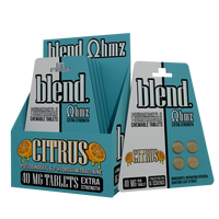 Blend. Pseudoindoxyl & 7-Hydroxymitragynine Chewable Tablets 40mg 4ct (5/pack) [DROPSHIP]