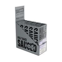 Half Bakd Sauced Live Resin Private Reserve Disposable 1g (5/pack) [DROPSHIP]