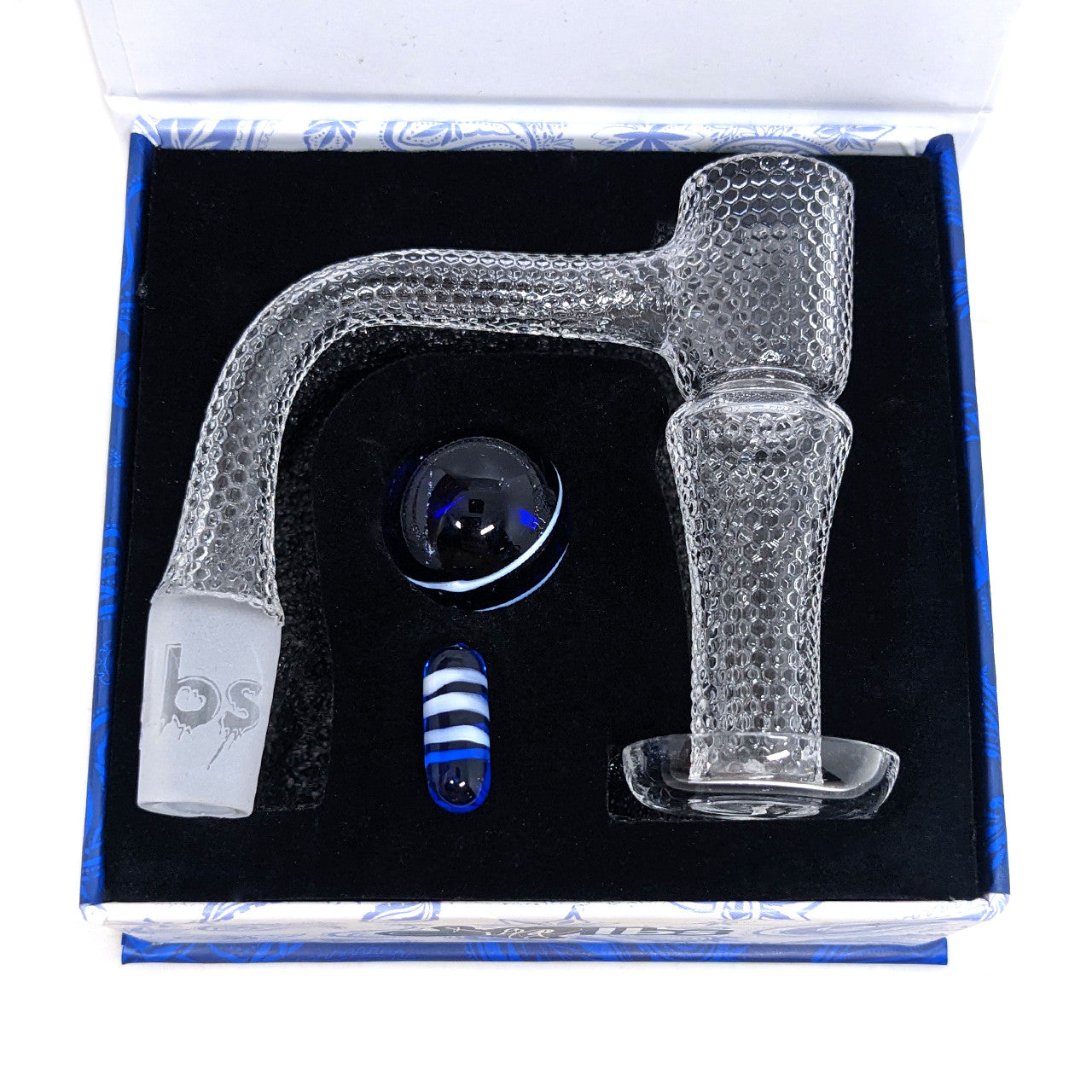 Dogg Lbs Everyday Etched Pattern Terp Slurper Quartz Banger Set (SINGLE)