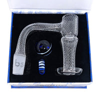 Dogg Lbs Everyday Etched Pattern Terp Slurper Quartz Banger Set (SINGLE)