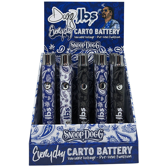 Dogg Lbs 510 350mah VV Carto Battery (15/pack)