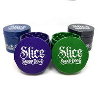 Snoop Dogg Slice Non-Stick Ceramic Coated Grinder 55mm 4 Part (SINGLE)