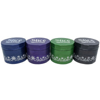 Snoop Dogg Slice Non-Stick Ceramic Coated Grinder 55mm 4 Part (SINGLE)