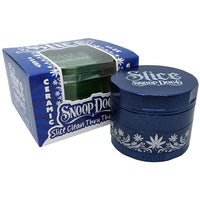Snoop Dogg Slice Non-Stick Ceramic Coated Grinder 55mm 4 Part (SINGLE)