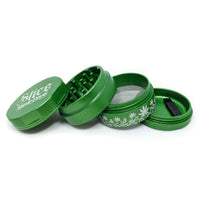 Snoop Dogg Slice Non-Stick Ceramic Coated Grinder 55mm 4 Part (SINGLE)