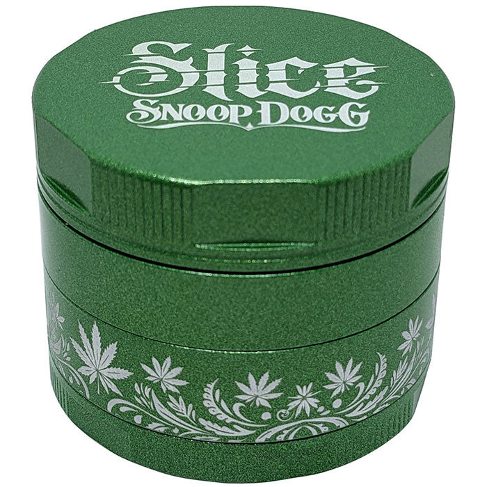 Snoop Dogg Slice Non-Stick Ceramic Coated Grinder 55mm 4 Part (SINGLE)
